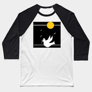 Peace Dove Baseball T-Shirt